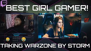 Best Girl Gamer in Warzone. (stream highlights part 1)