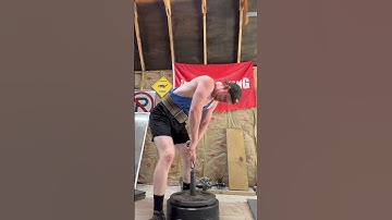 140 lbs Rolling Thunder both hands #gripstrength #griptraining