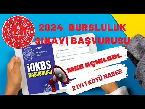 2024 Bursluluk İOKBS Sınavı Başvurusu Nasıl Yapılır? / Bursluluk Sınavı Başvuru Şartları Neler?