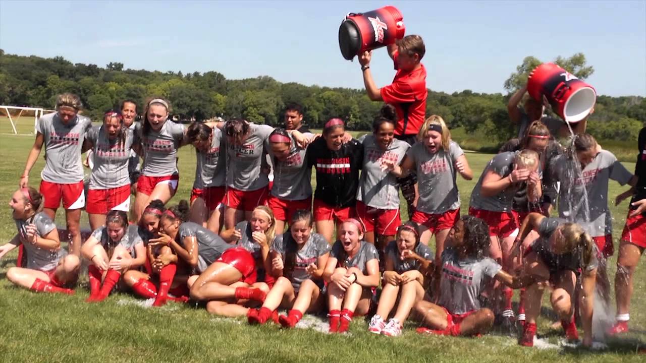 Wisconsin Women's Soccer ALS Ice Bucket Challenge YouTube