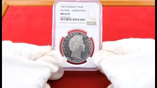 1675年 ドイツ バイエルン州エッティンゲン郡アルバート・エルネスト 6k銀貨 1675年 ドイツ バイエルン州エッティンゲン郡アルバート