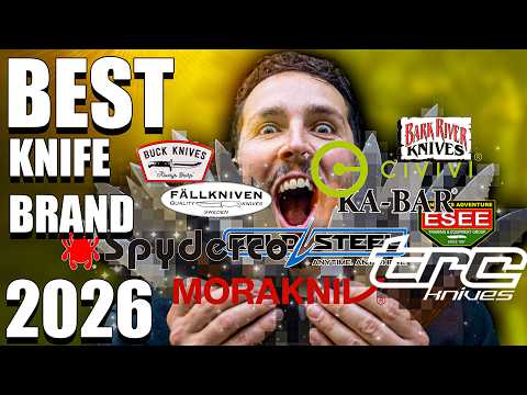 These Are The BEST Knife Brands in 2026!