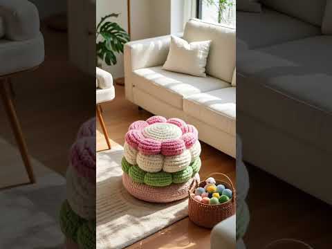 Crochet a Touch of Spring for Your Home 🌷💖