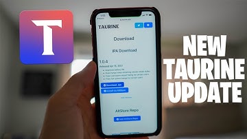 NEW Taurine 1.0.4 Update RELEASED with Improved Battery Life & Other Fixes