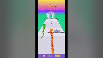 Snake Run Race 3D Running Game All Levels 1-20 Gameplay Walkthrough Android IOS