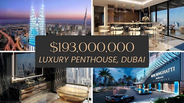 TOURING ONE OF THE MOST EXPENSIVE LUXURY PENTHOUSES IN DUBAI
