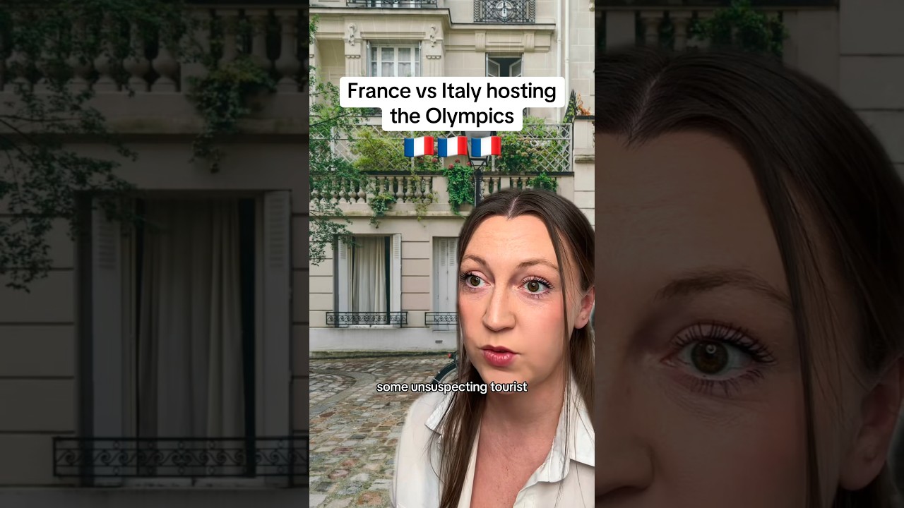 France vs Italy hosting the Olympics #france #italy #olympics #cultureshock #funny #french #italian