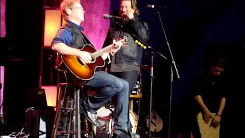 Geoff Moore and Steven Curtis Chapman - A Friend Like You (Live and talking about song writing)