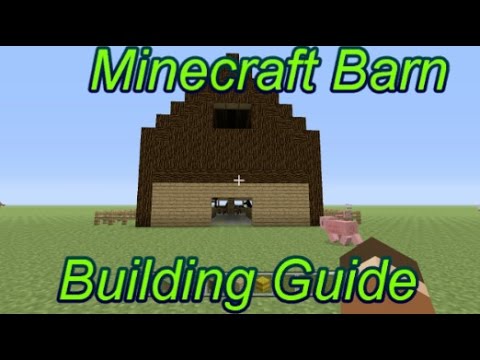 Minecraft Barn Building guide YouTube