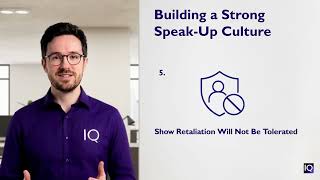 Case IQ Whistleblower & Speak Up Academy Module 2: Psychological Safety