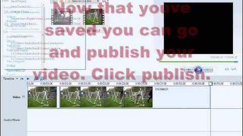 How to edit videos in Windows Movie Maker Vista, Sample
