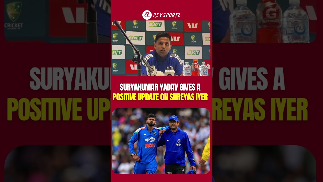 Suryakumar Yadav shares a positive update on Shreyas Iyer’s recovery. 