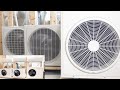 【Spin-off】Three CORONA's U-series mini-split air conditioners running side-by-side
