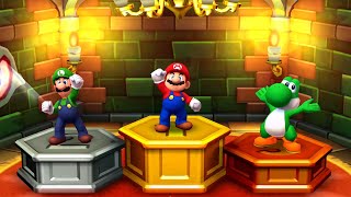 Mario Party Star Rush MiniGames - Mario Vs Yoshi Vs Luigi Vs Donkey Kong (Master Cpu)