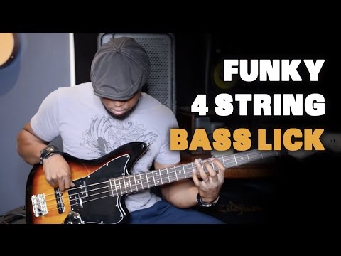 funky-4-string-bass-lick---jermaine-morgan---bass-tips