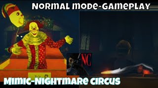 The Mimic-Nightmare circus Normal mode(solo)FULL GAMEPLAY[ROBLOX]