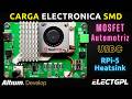 Carga Electrónica SMD USB | Disipador Raspberry Pi 5 | Sponsor Altium Develop