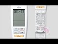 エアコン「ノクリア」M：リモコン登録 step2 | 富士通ゼネラル