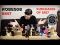 Robes08 Top 32 Fragrances Purchased in 2017