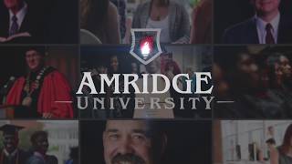 Amridge University 2020  Virtual Commencement