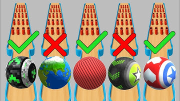 Going Balls vs Action Balls- INSANE Speedrun Walkthrough Compilation🔥| All Balls| Android Games