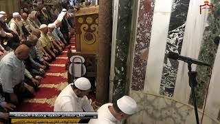 شعائر خطبة وصلاة الجمعة من المسجد الأقصى المبارك – 19  شوال 1443