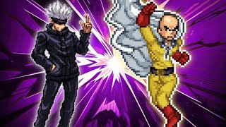 Limitless Gojo OP VS Manga Saitama OP in Jump Force Mugen 1