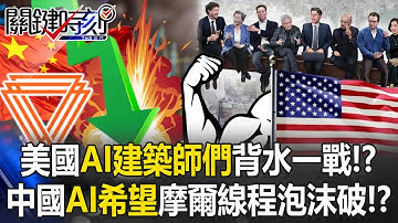 美國「AI建築師們」背水一戰！？ 中國「AI希望」摩爾線程卻暴跌泡沫破了！？【關鍵時刻】20251212-4 張炤和 黃世聰 呂國禎 林裕豐 王瑞德