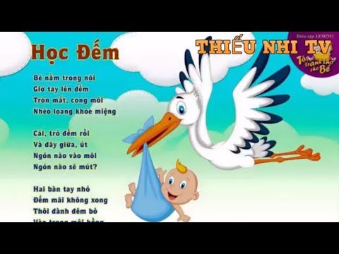 Dạy trẻ bài thơ: Học đếm