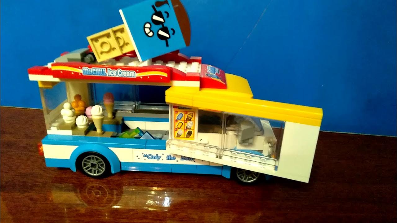 Обзор лего "Фургончик мороженого" | товарищь Калашников - YouTube