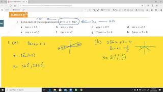 How to solve a Trigonometric Equation with simple angle? A Level Maths P 1/Add Maths/Trigonometry.