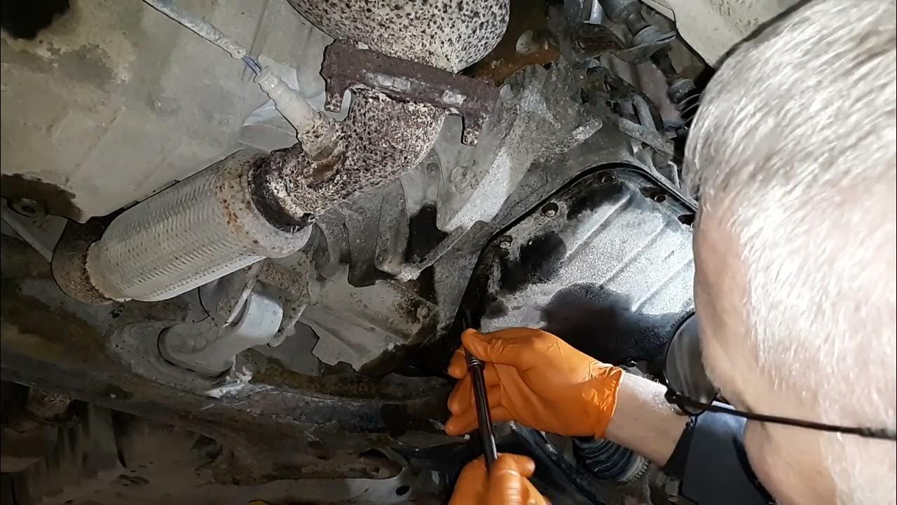 2011 Chevy Aveo Transmission Fluid Change PART 2: Chevy Aveo transmission fluid and filter change. - YouTube