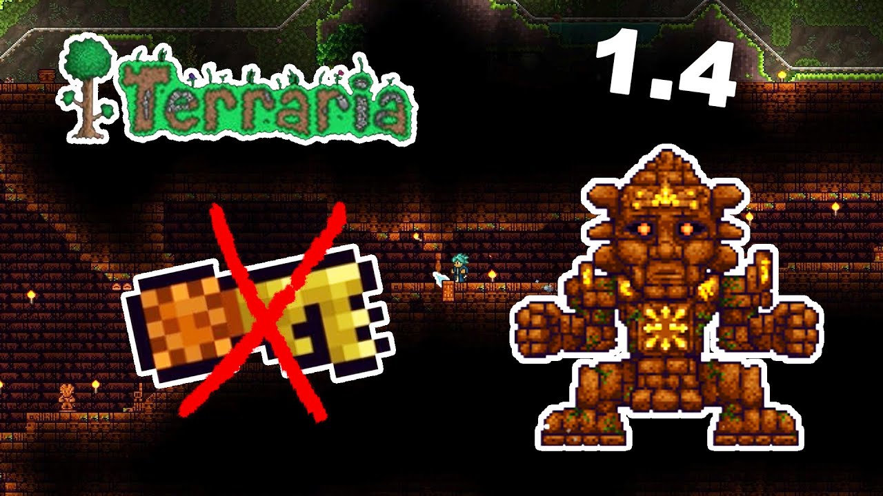 temple, terraria glitch, how to get into the jungle temple without a key te...