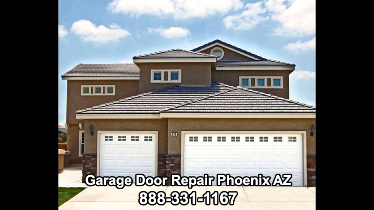 Garage Door Repair Phoenix AZ 8883311167 YouTube