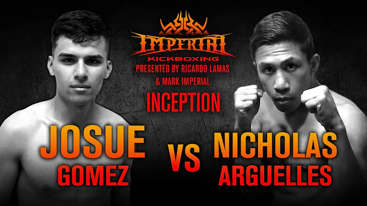 Imperial Kickboxing Inception Nov 8th, 2019 -Josue Gomez vs Nicholas Arguelles