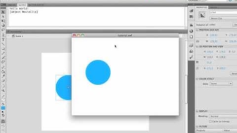 Adobe Flash Builder 5 - Programmeren en animeren: Deel 6 - Animeren met TweenLite