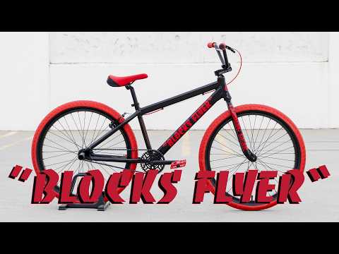 SE Bikes Blocks Flyer Black Ruby!