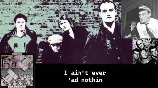 Angelic Upstarts - Never &#39;Ad Nothing - lyrics on screen