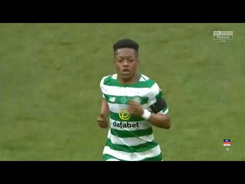 Premier match professionnel du joueur ivoirien karamoko dembélé avec Celtic Glasgow 2-1