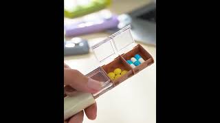 💊✨ Slide, Stack &amp; Stay on Track — PINES Daily Pill Organizer