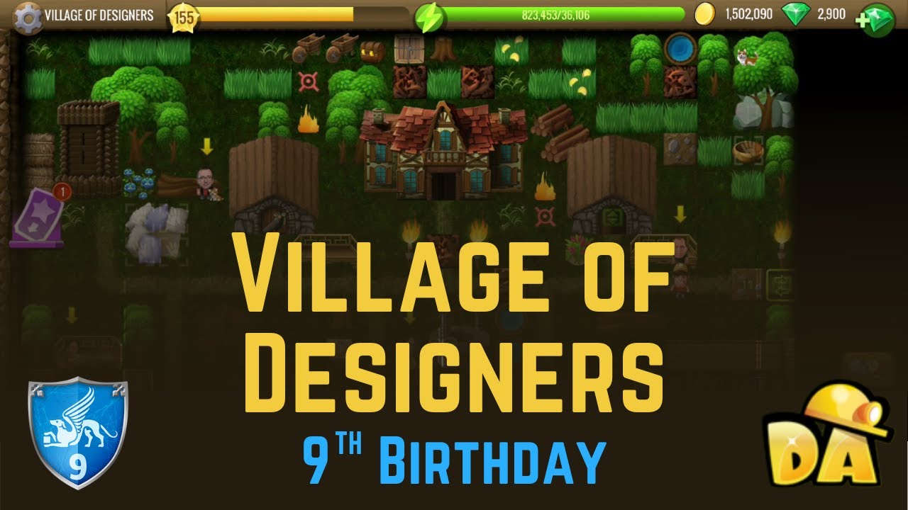 Village of Designers - #2 9th Birthday (2021) - Diggy's Adventure - YouTube