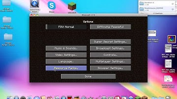 How to Install a Minecraft Texture Pack [1.7.9 ] For Mac