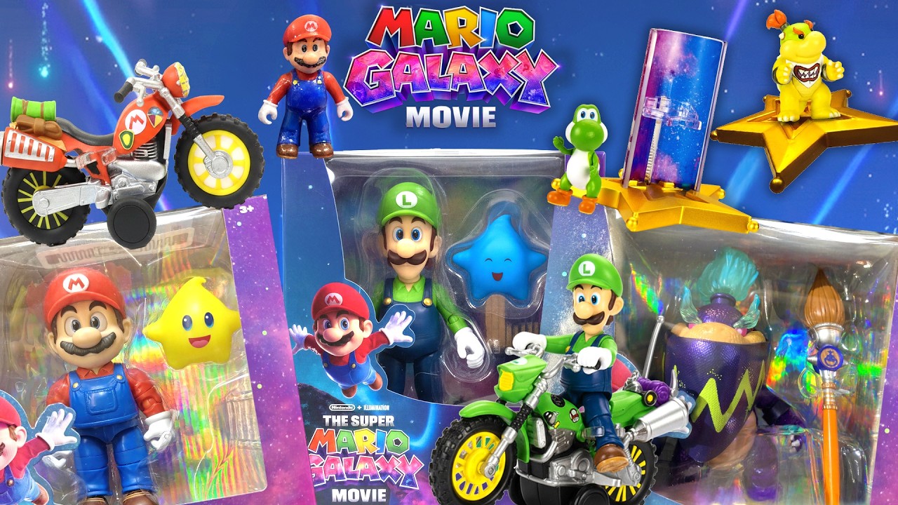 Wow, MORE Super Mario Galaxy Movie Toy LEAKS!