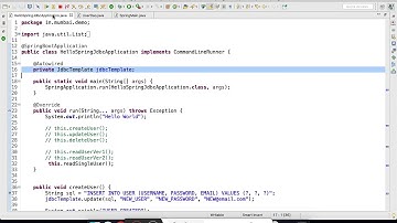 6. Spring Boot | JDBC | CRUD Operation using DAO Pattern