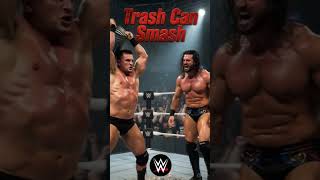 Metal trash can smashed over #viral #viralvideo #viralshort #viralshorts #viralvideos #viralreels