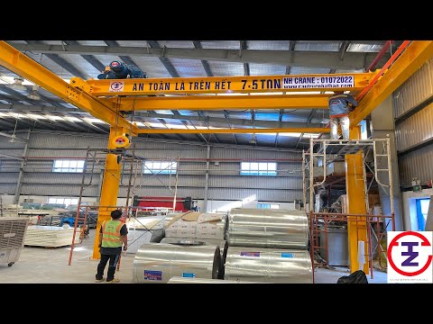 Video Lắp đặt cầu trục dầm đôi | Hướng dẫn lắp đặt cầu trục... - youtube