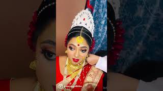 #bengalibride #bridalmakeup #makeupartist #makeuptutorial #shortvideo #bride #makeup #shorts #reels