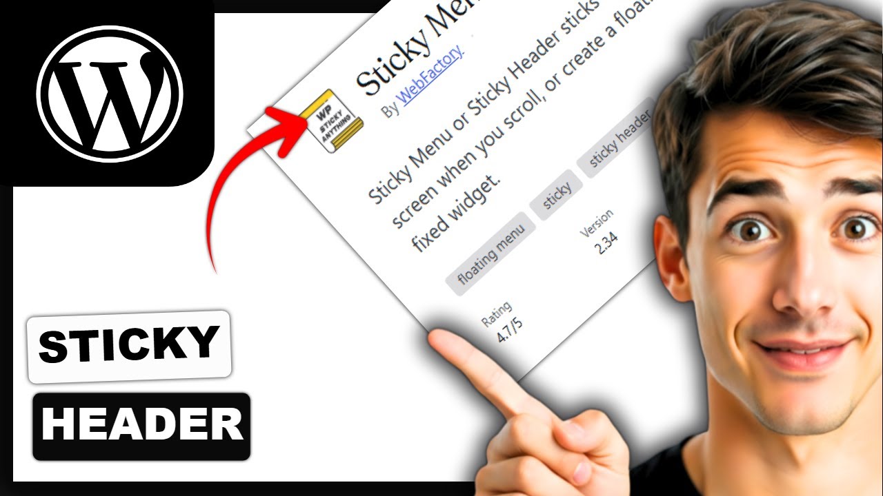 Как создать фиксированный заголовок в WordPress (самый простой способ) (руководство 2026 года)
