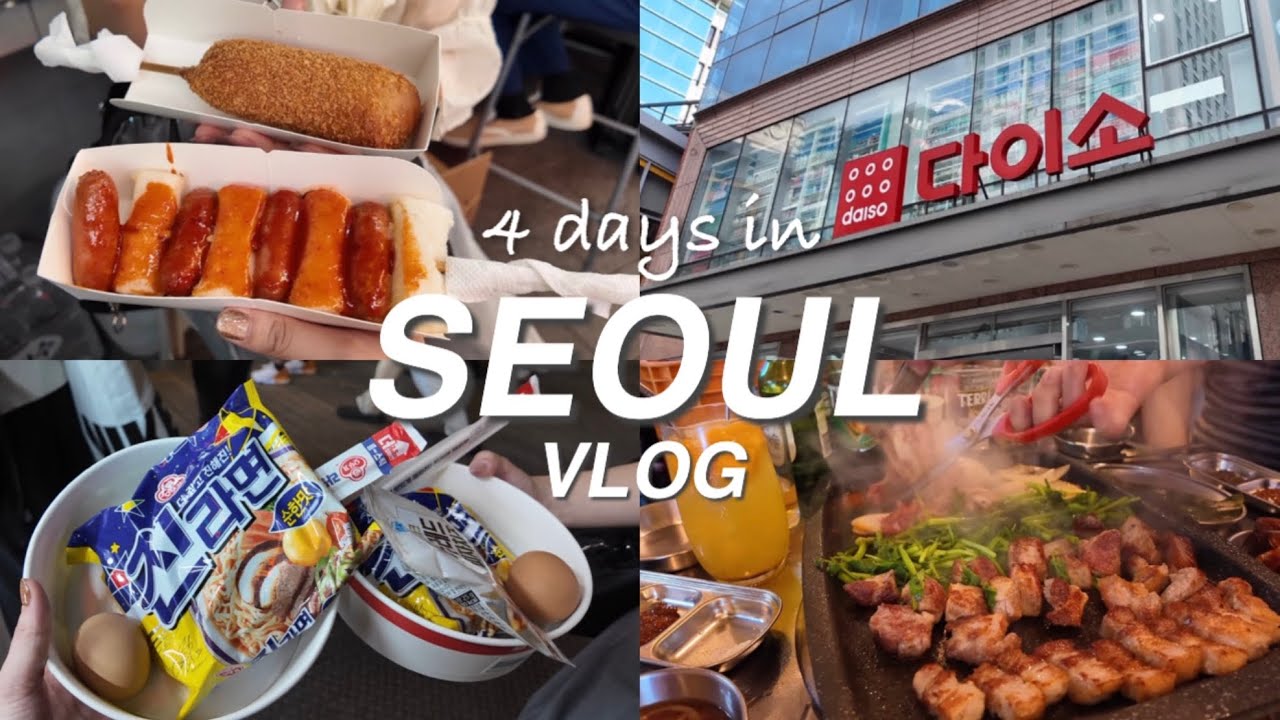 韓国VLOG￤念願🇰🇷!! やりたいこと全部やって食べたいもの全部食べた