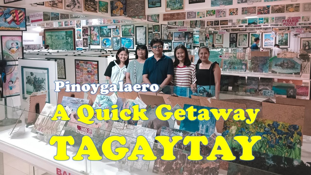 A Quick Getaway in Tagaytay: Tierra de Maria l SIGLO l Mahogany l Puzzle Mansion